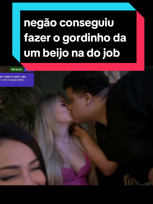 negão conseguiu fez o gordinho insider beija a do job ao vivo #insider #job #fontinele #fy #viral