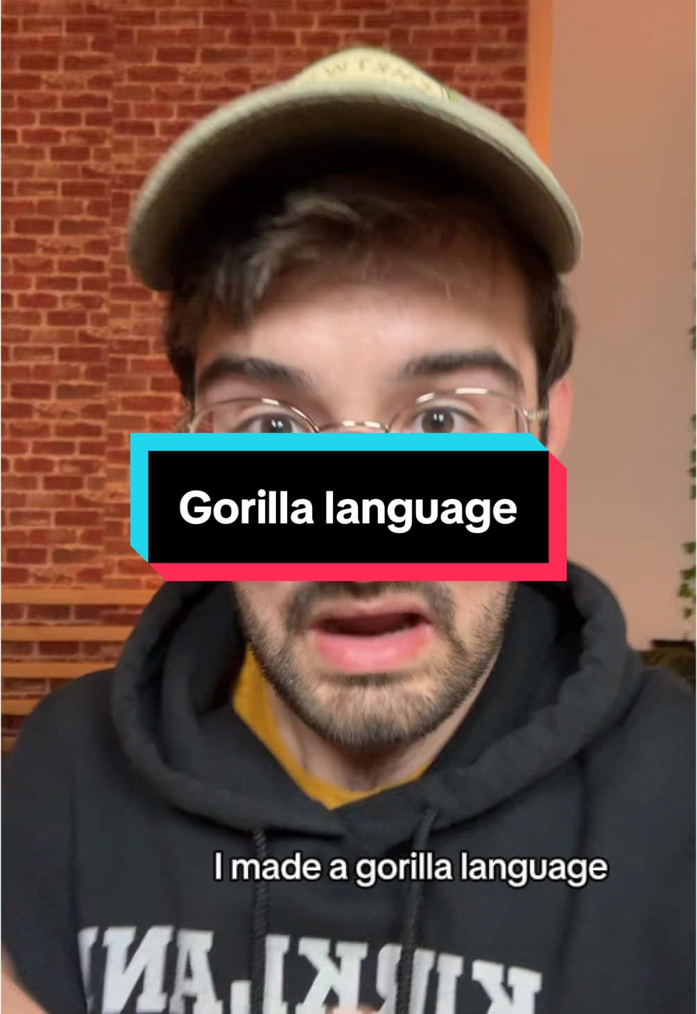 return to monke 🦍 #conlang #linguistics #language #gorilla