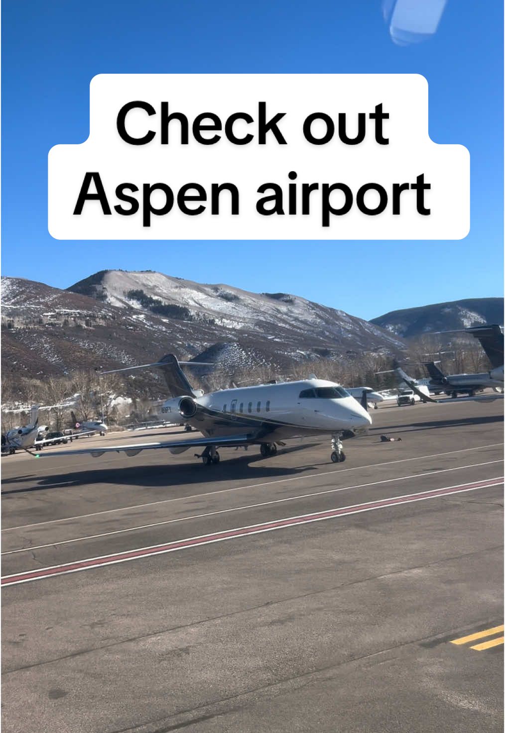 📌 ASPEN AIRPORT  According to Aspen Daily News in Sept 2024, 83% of Aspen’s air traffic came from private jets. 🛩️  #aspen #aspencolorado #aspensnowmass #privatejet #privatejets #pj #luxurytravel #luxurytravels #luxurytraveler #luxurytravelers #jetsetter #jetset #privatejets 