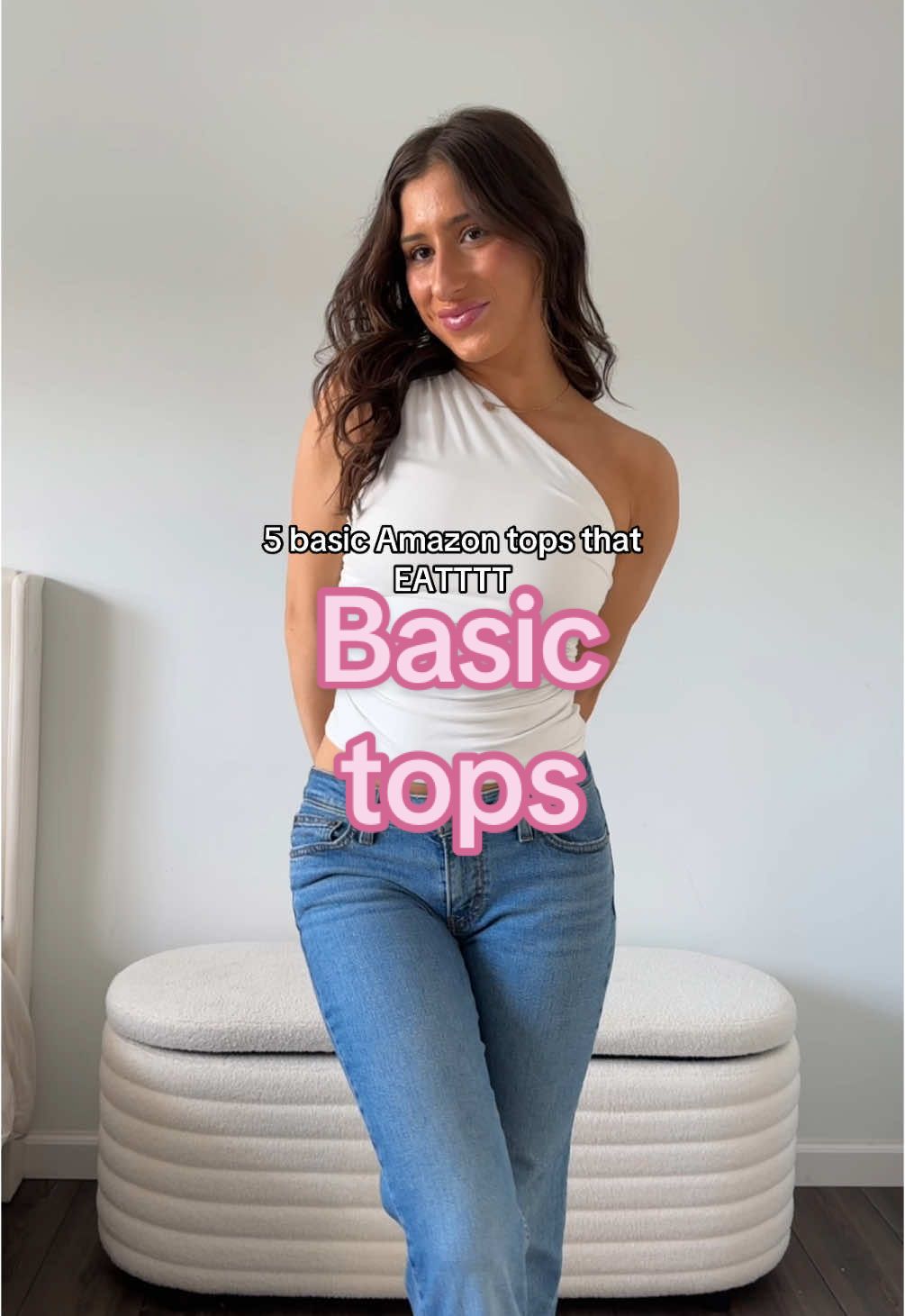 5 amazon basic tops! all in my amazon storefront #amazonfashion #amazonfinds #amazonfashionfinds #bodysuit #tops #cuteoutfits #cutetops #cute #fashiontops #cutetops @Amazon Influencer Program @Amazon Fashion 