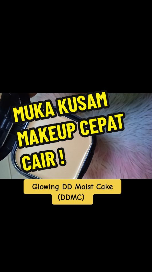 GLOWING DD MOIST CAKE NURRAYSA  FULL COVERAGE  LONG LASTING  GLOWING  TAK BERCAPUK  #nurraysa #glowingddmoistcake #ddmc #foundation #bedak #concealer #jeragat  #spf50pa➕➕➕ #fullcoverage #glowing #mesrawuduk #luluskkm #halal #bolehbawasolat 