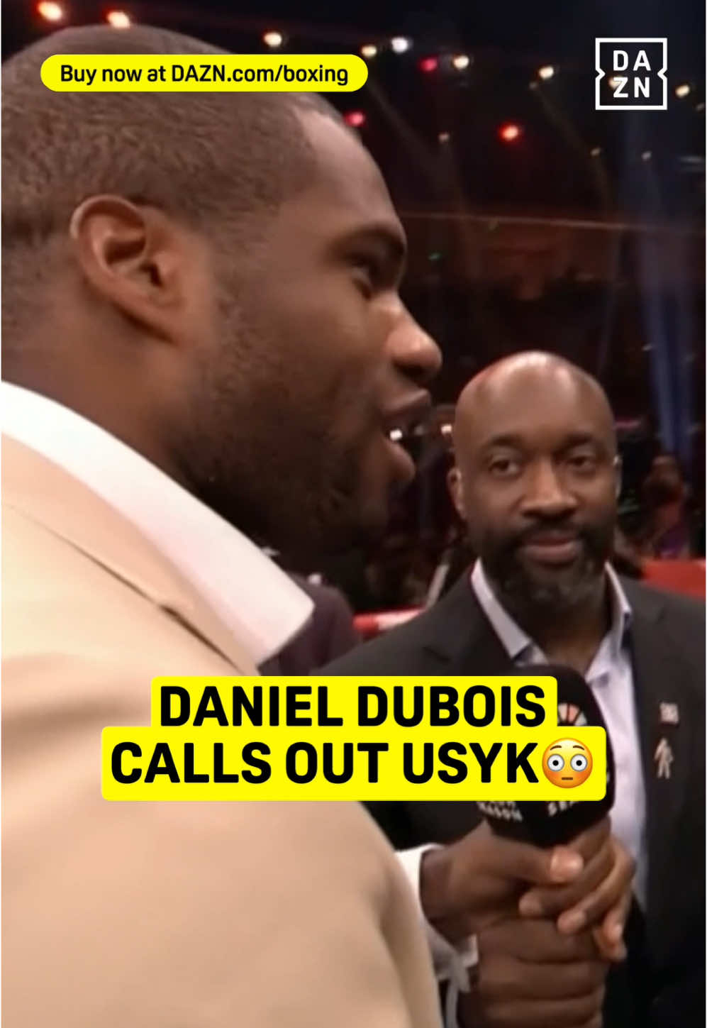 DANIEL DUBOIS JUST CALLED OUT USYK 😱 #Usyk2Fury | #RiyadhSeason | @تركي آل الشيخ 