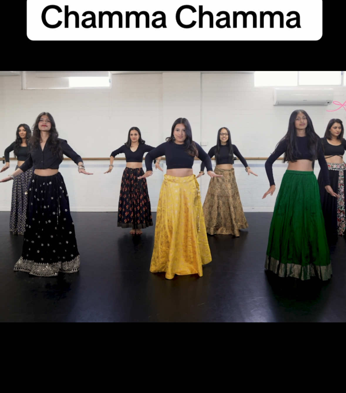 Chamma Chamma choreography for your special Day! Performed by our beautiful students✨ #chammachamma #bollywooddance #bollywoodsong #sangeet #sangeetdance #bollywoodchoreography 