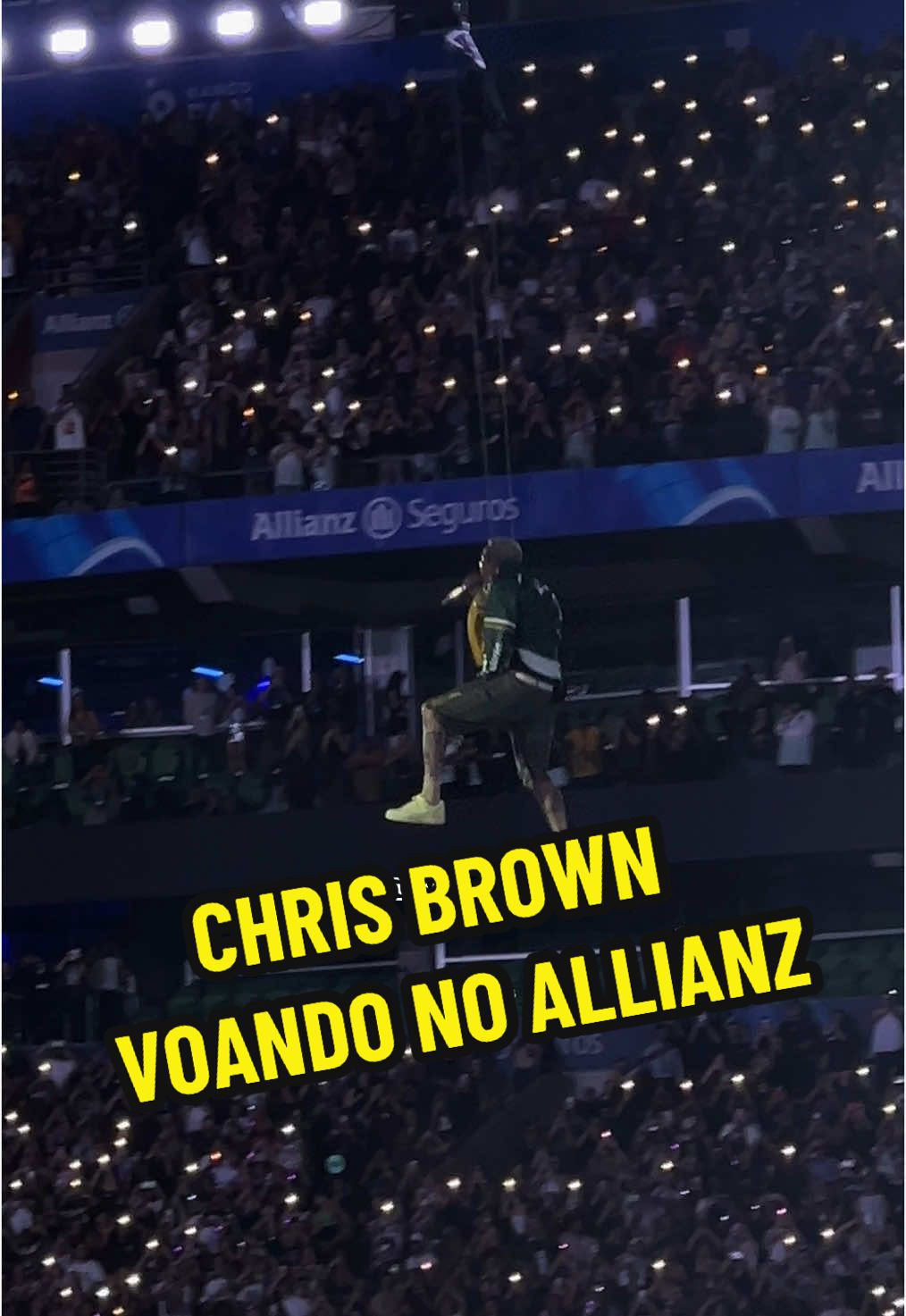 Ele fez acontecer no seu show no Brasil! A galera foi a loucura com Chris Brown! #chrisbrown #chrisbrowmnobrasil #walltowall #allianzparque #chrisbrowntour2024 