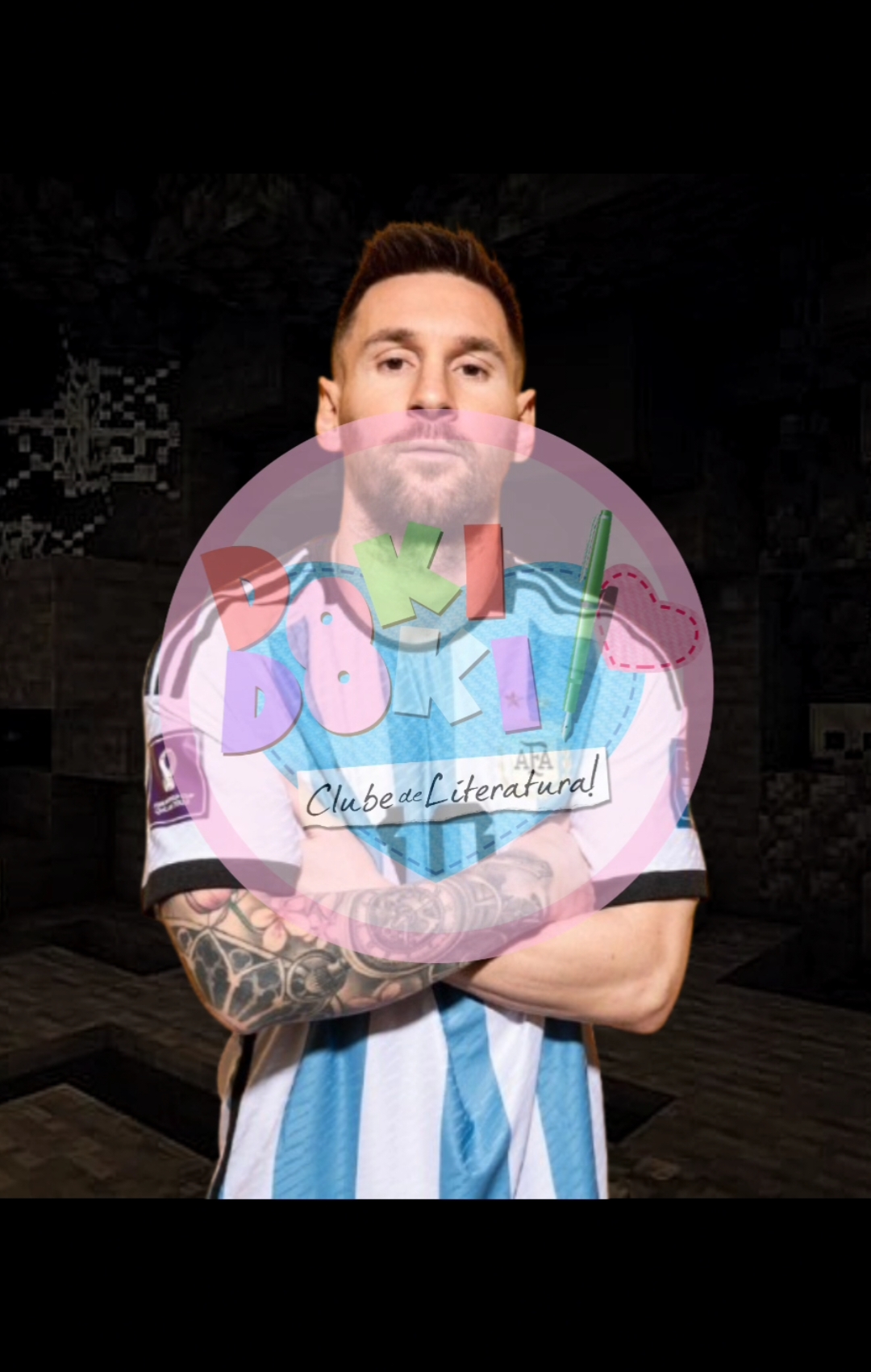 DDLC x Lionel Messi 🇦🇷 #fy #argentina #messi #lionelmessi #edit #footballtiktok #soccertiktok #dokidokiliteratureclub #ddlc #fyp 