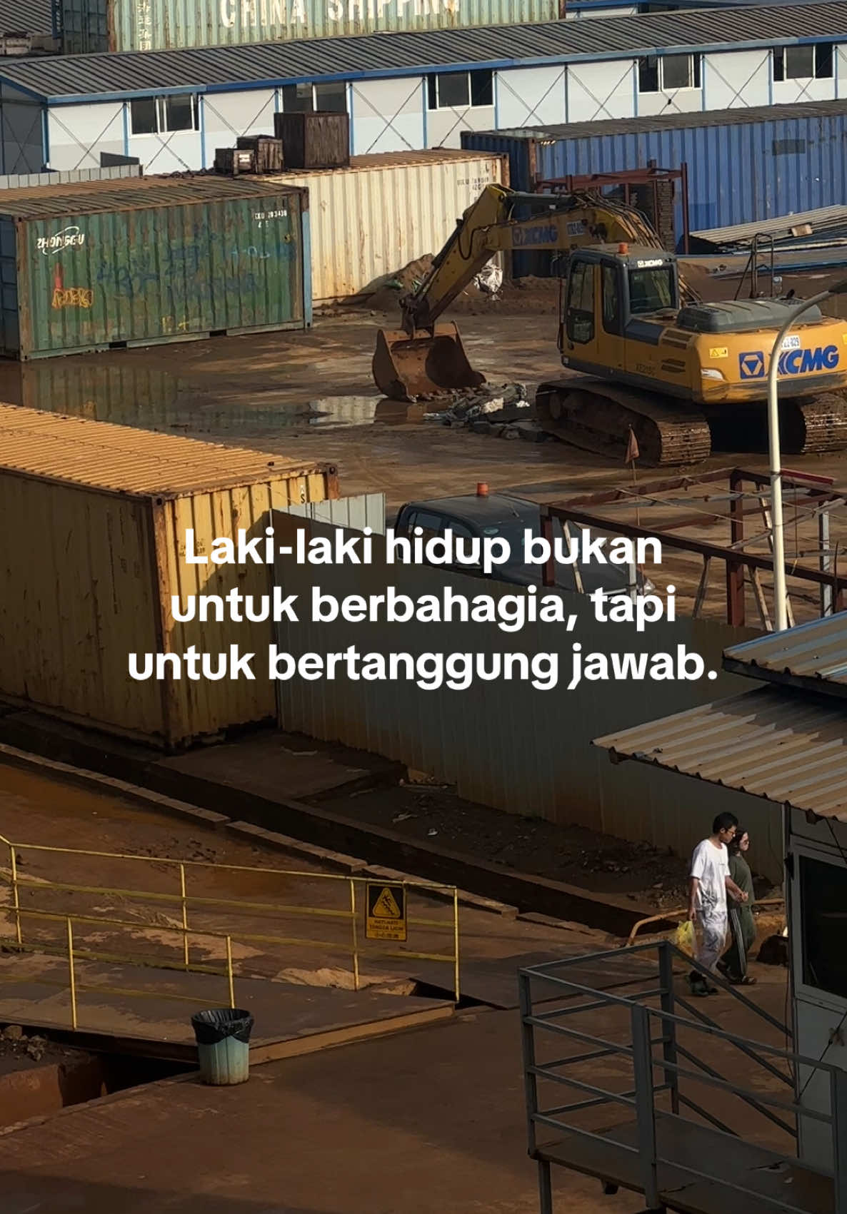 Laki-laki tidak akan memikirkan dirinya sendiri.  #lakilaki #pikiran #Jamunan #story #operatorexcavator #anaktambang 