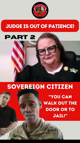 Sovereign Citizen Tests Judge's Patience and Regrets It! . . Part 2 . . #legaltiktok #judge #legal #trial #courtroomdrama #court #courttv #fyp #law #trending #crime #foryoupage #legalproceedings #legaltiktokviral #crime #crimetok sovereign citizen in court