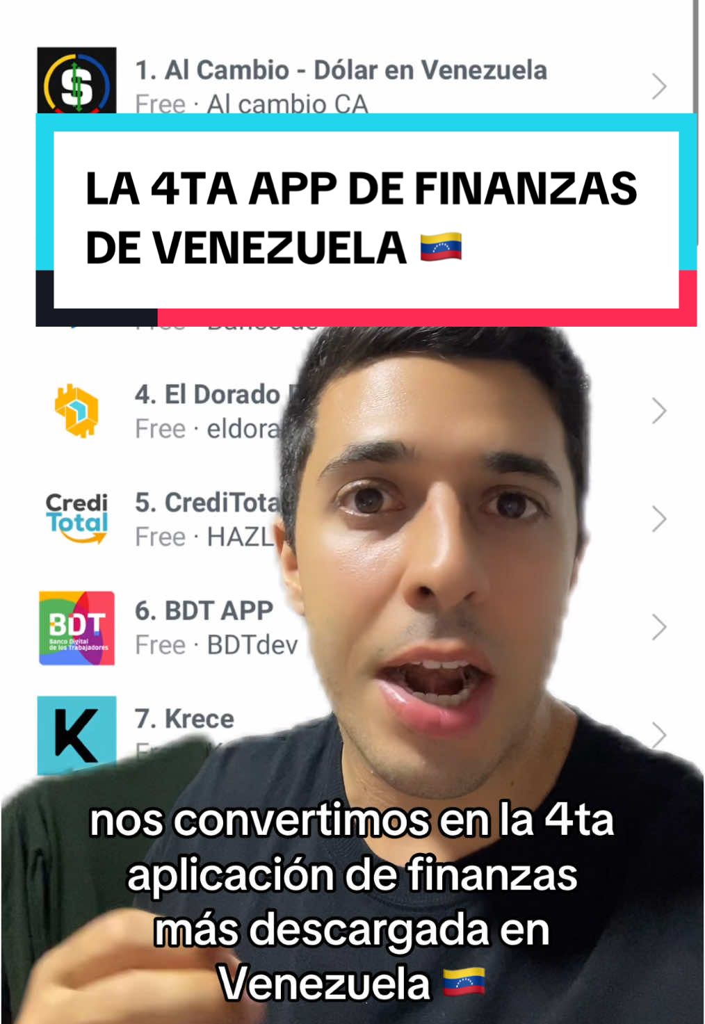 LA 4TA APP DE #FINANZAS DE VENEZUELA 🇻🇪 #venezolanos #venezolanosenelmundo #venezolanosenbrasil🇻🇪🇧🇷 #foryoupage #viral #foryou 