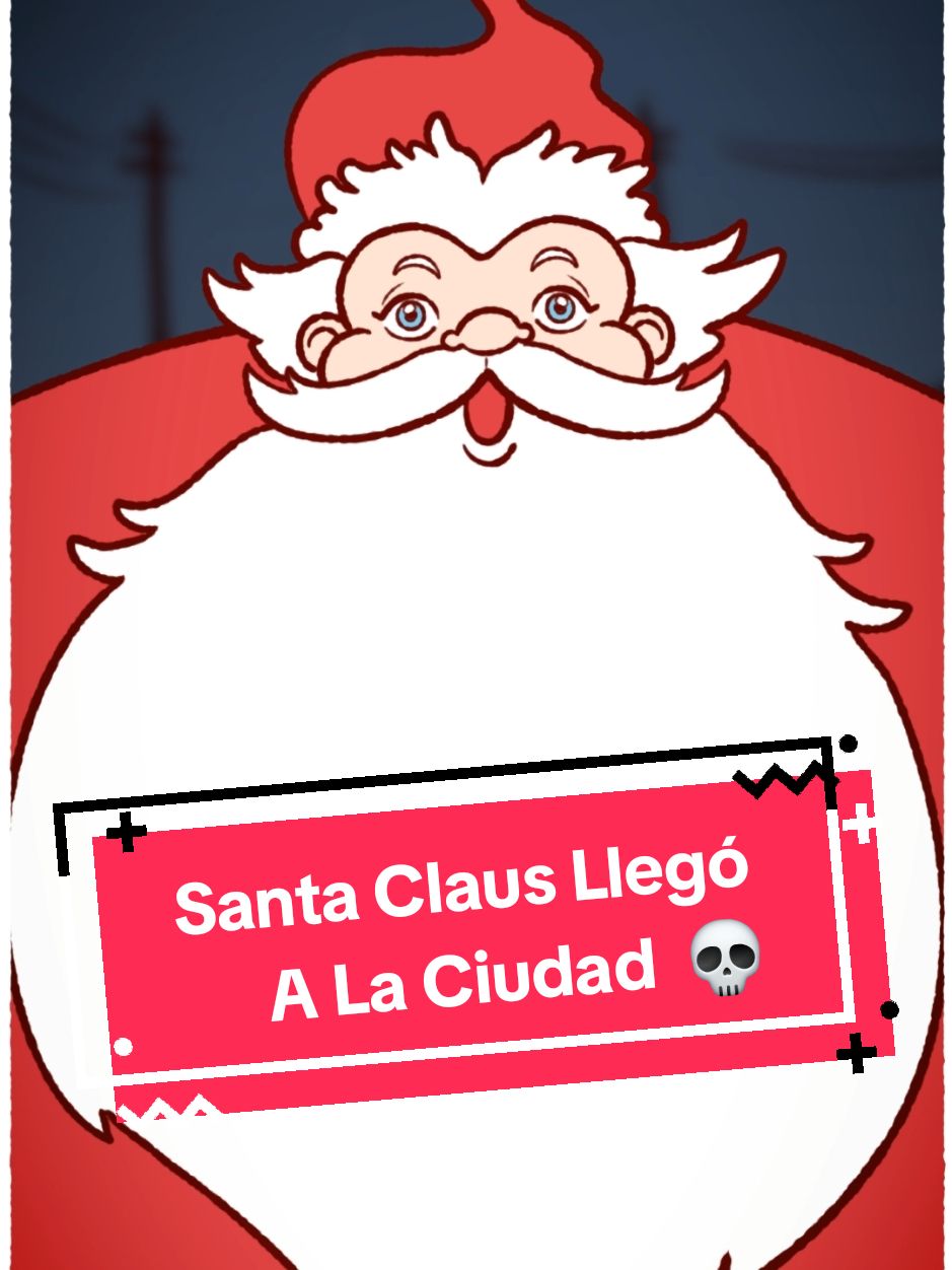 Santa Claus Llegó A La Ciudad 🎶🎅🦌 #huemulcito por @WAF! ✍️🐺  . Cuando subí el comic el 2022, me dijeron que lo animara, así que me animé y lo animé #Navidad #chile #santa #animation 