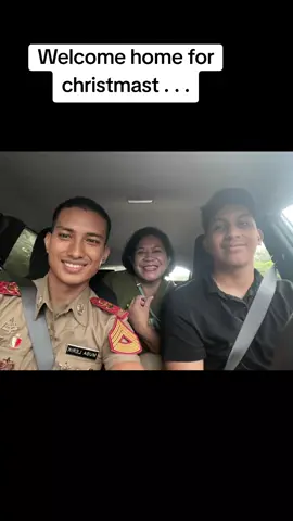 Welcome home for christmast Kaka 🤍