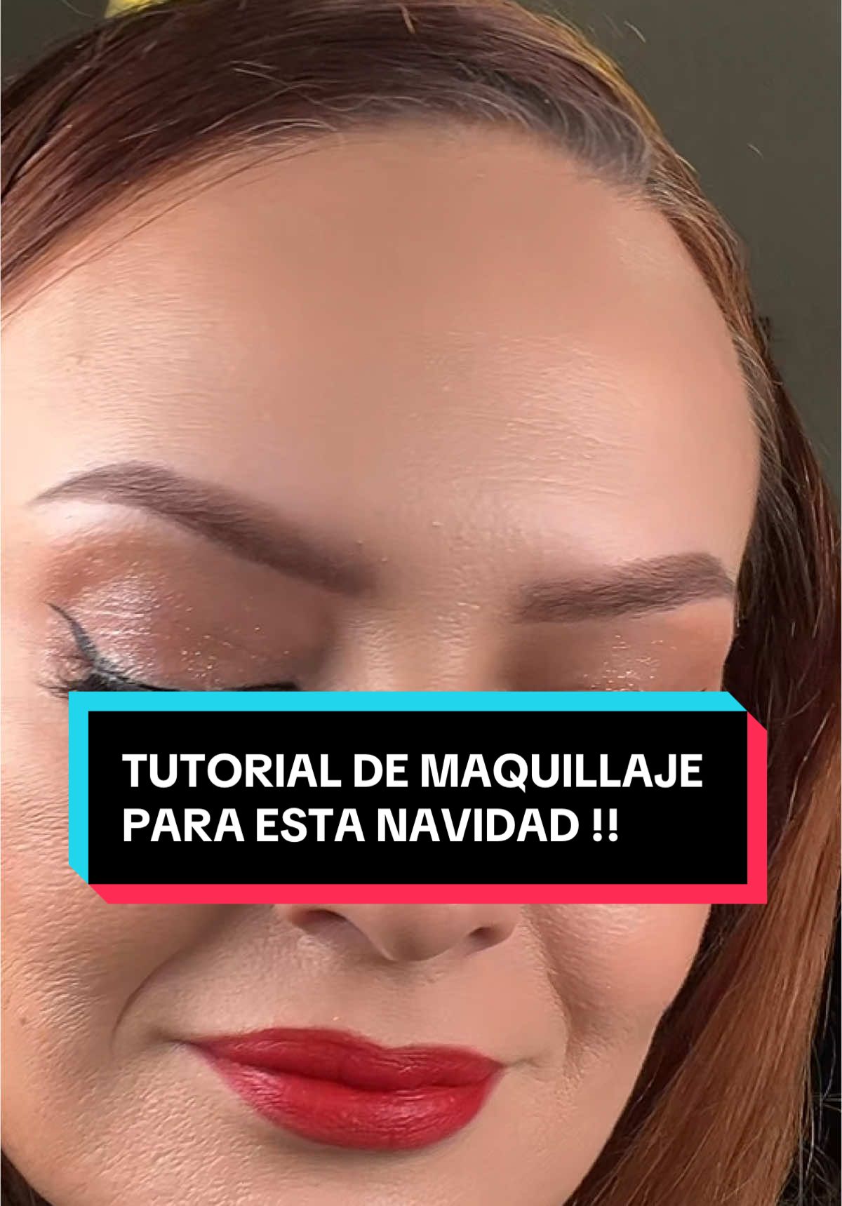 ⭐️Tutorial de maquillaje para esta NAVIDAD 🎄❤️✨ Sígueme 👉 @mayekglamour  Tenemos distintos tipos de servicios que podemos ofrecerte. Así que no esperes más para contactarnos !! 😃 #belleza  #cabello  #maquillaje  #balayage  #hair #houston  #cortesdecabello #haircolor #haircut  #hairstyles  #mayekglamour #colombianosenhouston #makeup #mujereslatinas #videoviral #videosvirales  #fyp  #tratamientoscabello  #tratamientoscapilares  #peluqueria  #nyxcosmetics  #mabellinesuperstayfoundation 