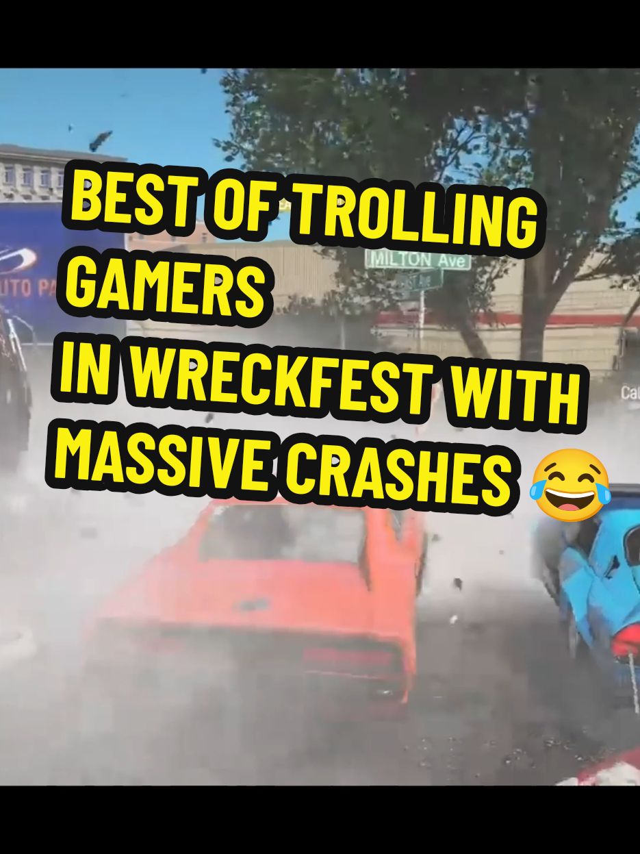 Best of Wrecking Gamers in Wreckfest with Funny Trolling Crashes. Who me?  #Funny #Joke #Troll #Weregonnalose #Angry #Gamer #whome #Wreckfest #Rage #Gaming #Nascar #Dirtracing #Racing #Trolling #Crash #Crashing #Hilarious #racinggames #longervideos 