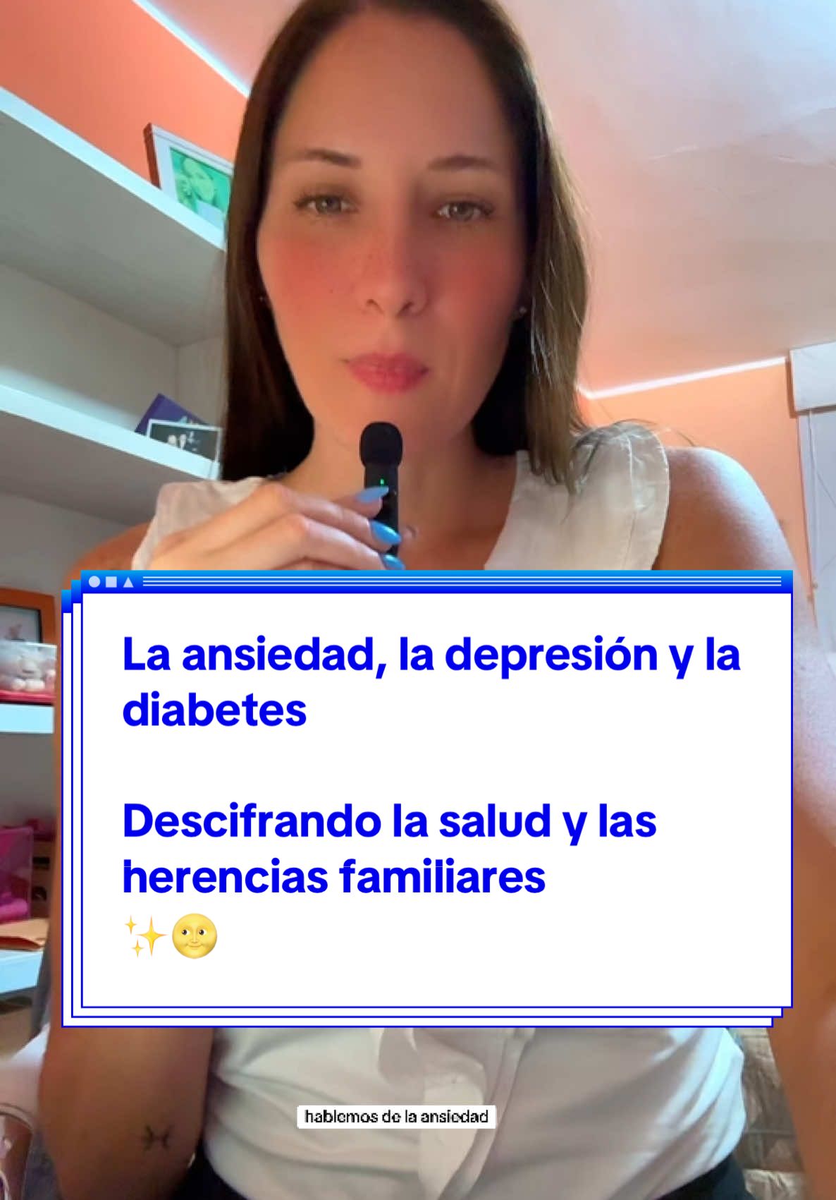 La ansiedad, la depresión y la diabetes Descifrando la salud y las herencias familiares ✨🌝