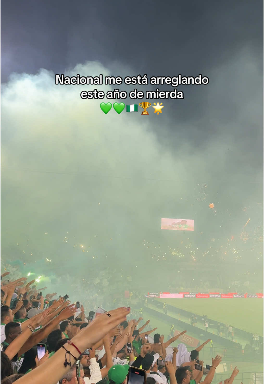 Muy personal 🥹💚 #fypp #fyppp #atleticonacional #reydecopas #la18 #soydelverdesoyfeliz 