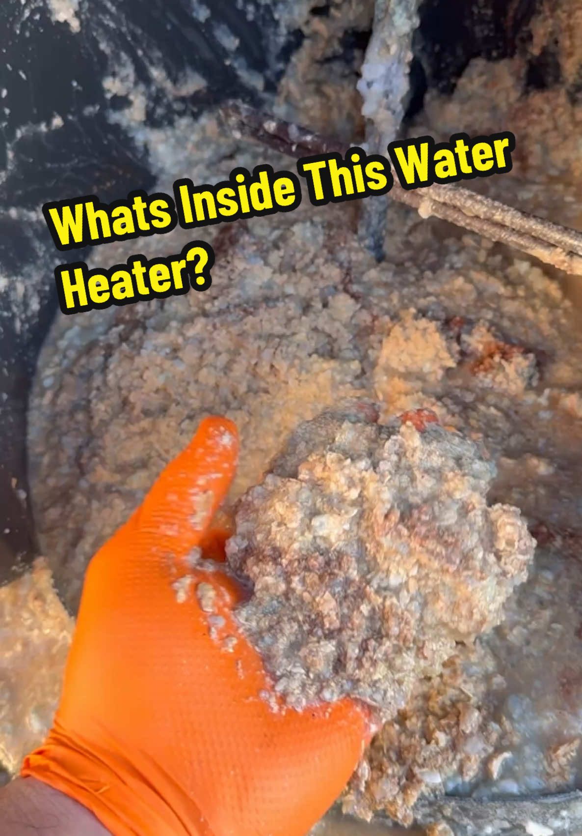 Let’s cut open a water heater tank to find out what is on the inside. Remember to flush your tank and tankless water heaters annually. #plumber #repair #fyp