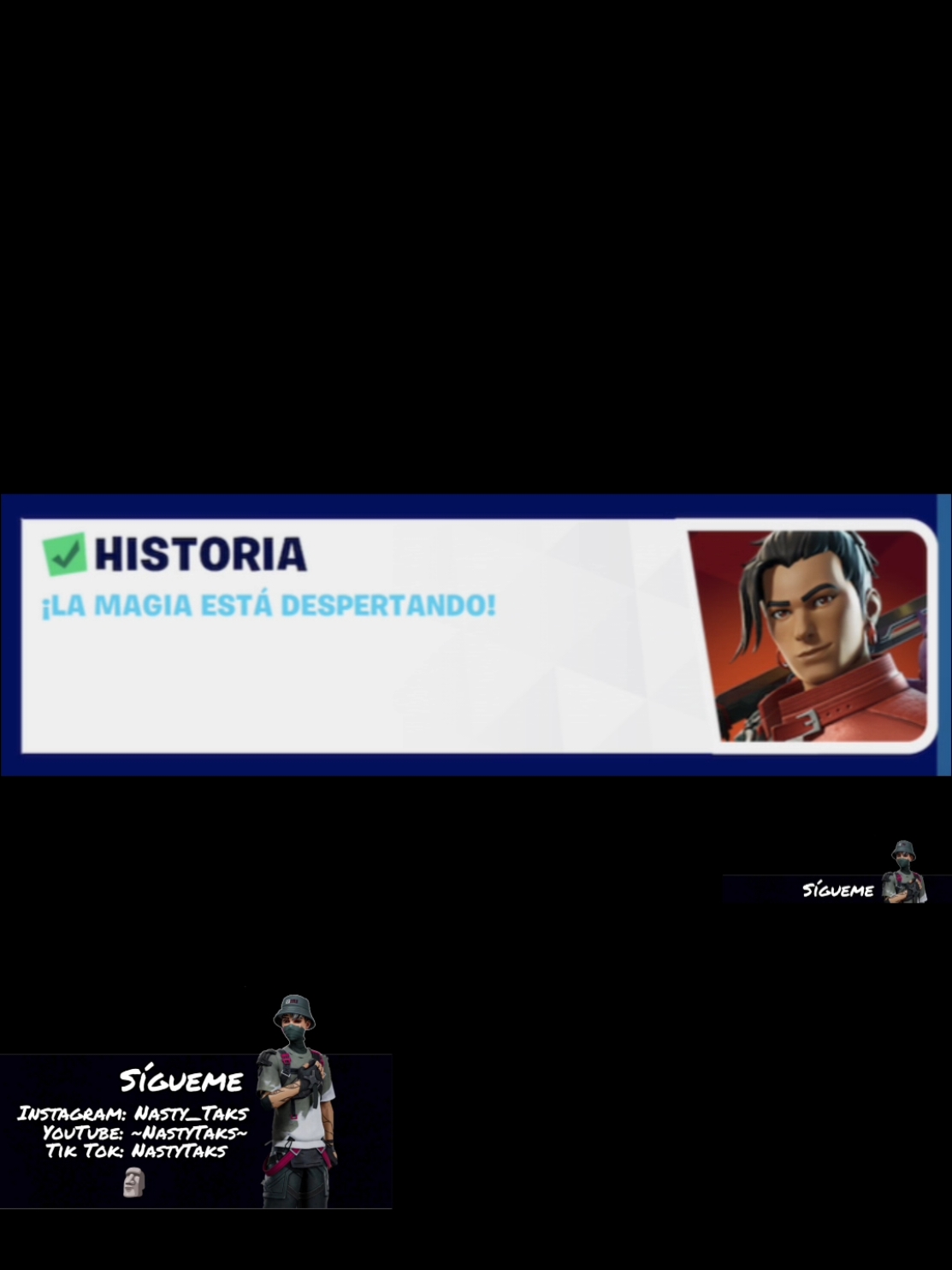 MISIONES DE HISTORIA EXPLICADO EN MI CANAL DE YOUTUBE ~NastyTaks~  perdón por no subir vídeos está semana se vendrán cosas de navidad 🎄😃  #fortnite #cazademonios #nuevo #historia #teoria 