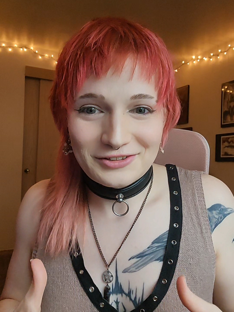 Sound on for this one yall @kittykimz rate my sounds please #trans #transgender #transfemme #collar #lgbt #fyp #petplay #puurrrr #asmr 