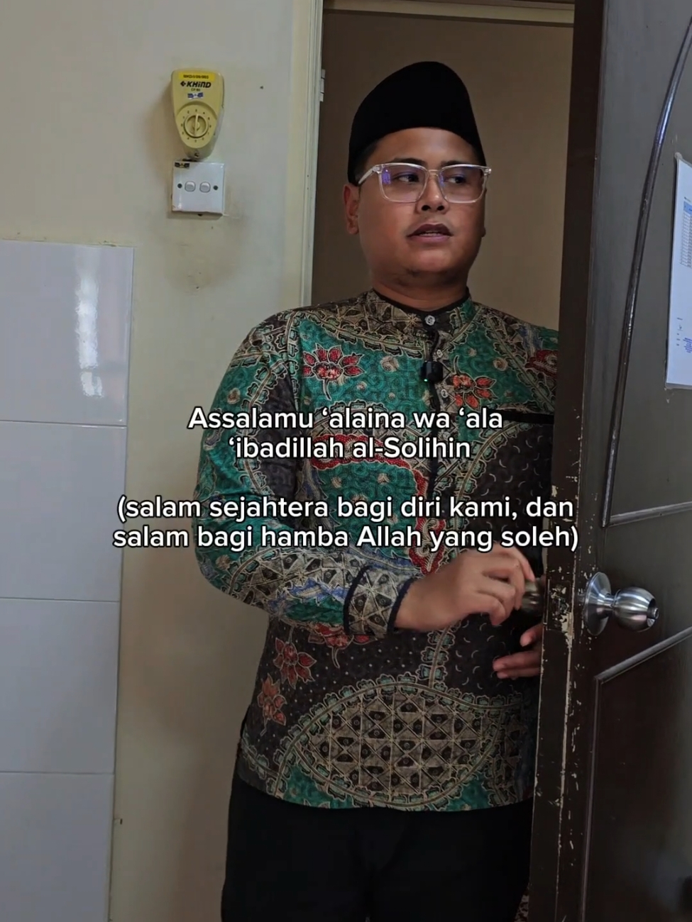 Beri salam ketika masuk rumah yang kosong #ilmu #ilmuagama #hadith 