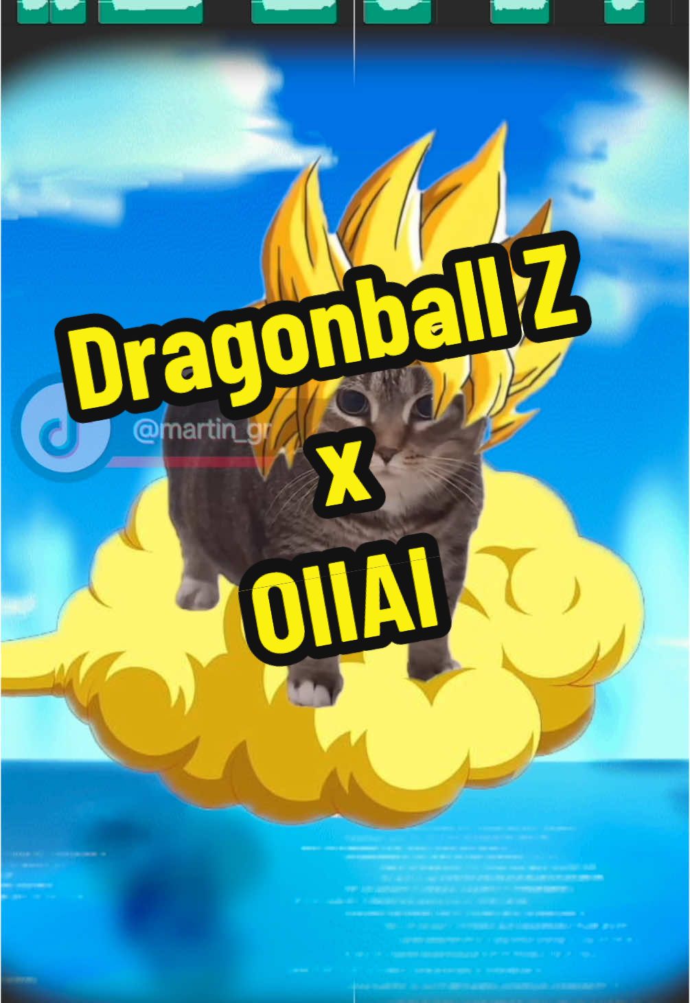 Dragon Ball Z Opening 2 x OIIAI //Song request by @Ethel the OIIA Cat  #cat #oiiaiiooiiai #dragonball #memes #mashup #fyp #foryou #fypシ゚ #viral 