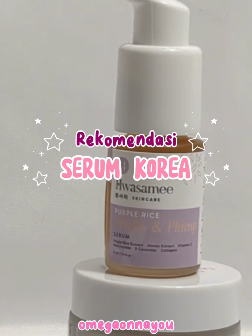 Rekomendasi serum Korea #hwasamee #yourtimetoglow #affiliatehwasamee #bertumbuhbersamahwasamee #cuantanpabatas #GebyarBelanjaDesember @hwasameeofficial 