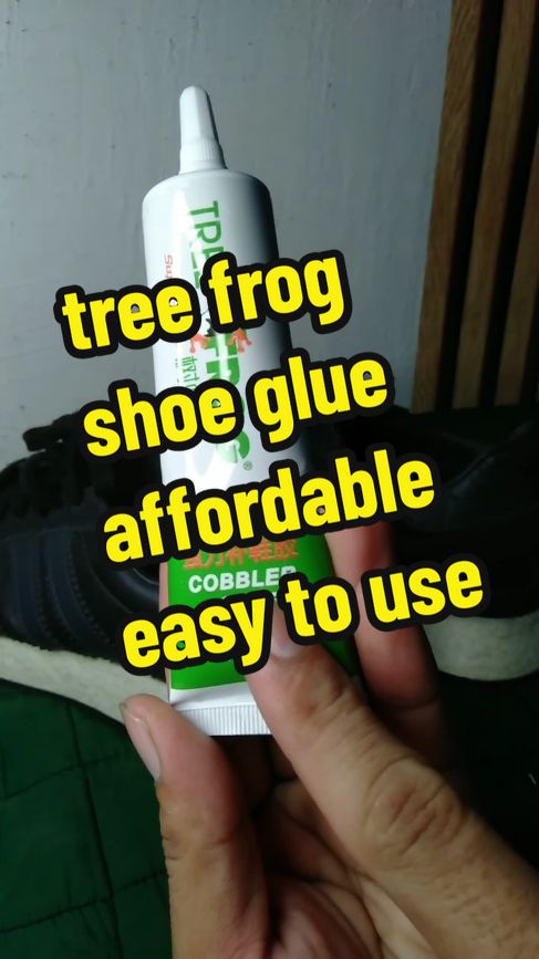 tree frog shoe glue #shoeglue #rubberglue 