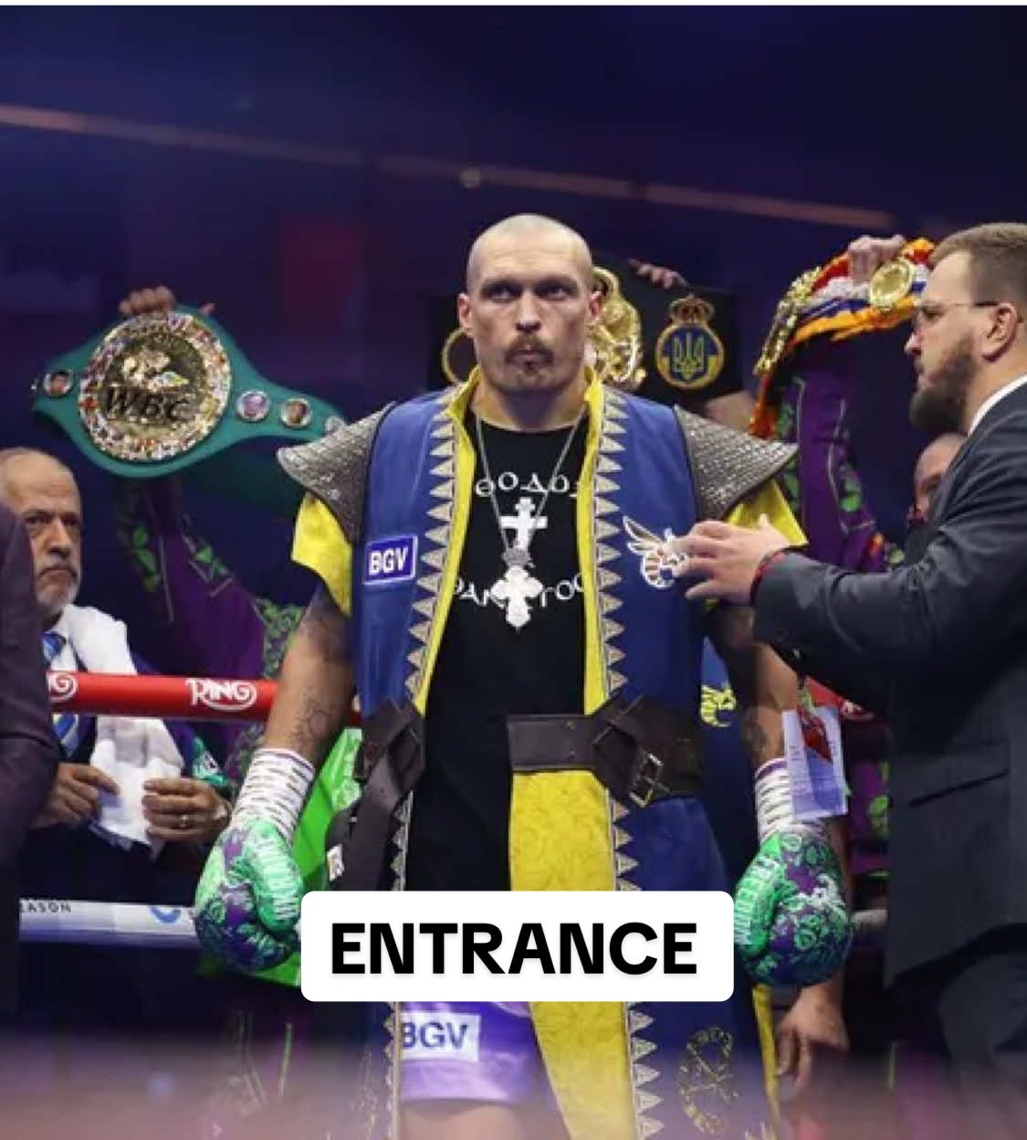 Entrance #usykfury2 #usyk #fury #usykfury #oleksandrusyk #fury #усик 