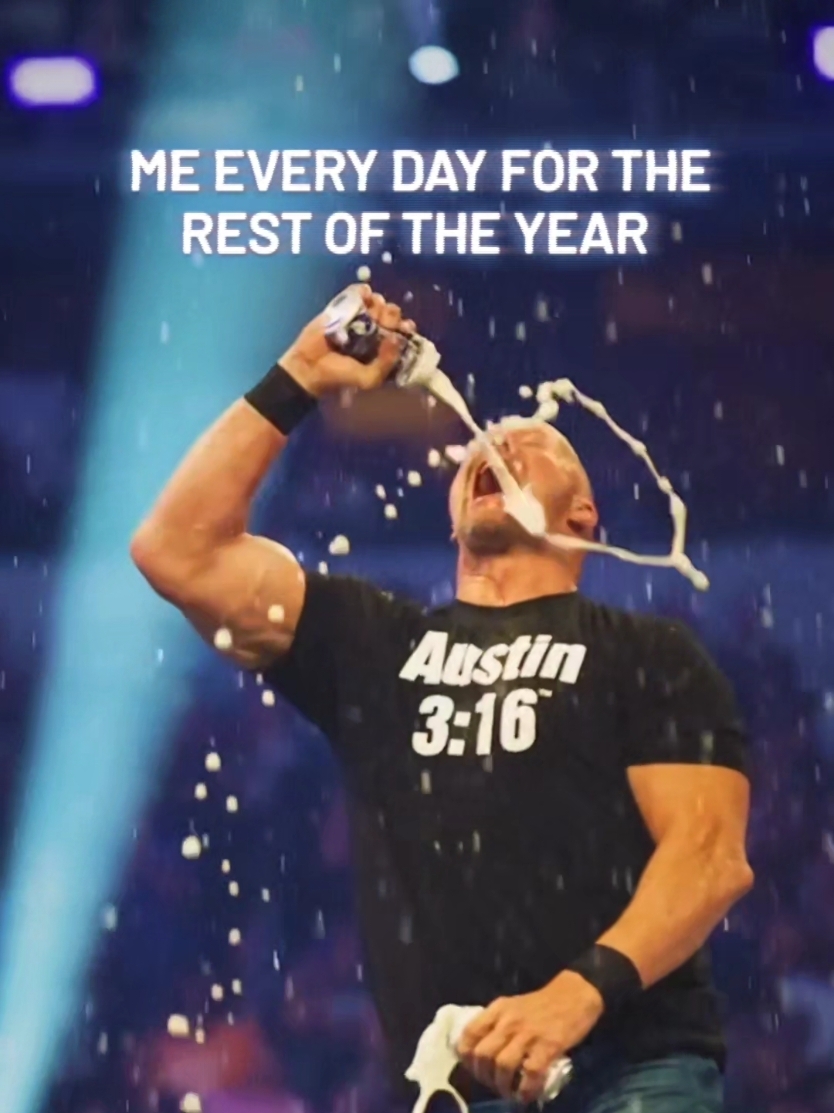 Also me every other day of the year tbh - happy holidaze🎄🥴🍻💀 #holidaze #cheers #WWE  #stonecold #steveaustin 