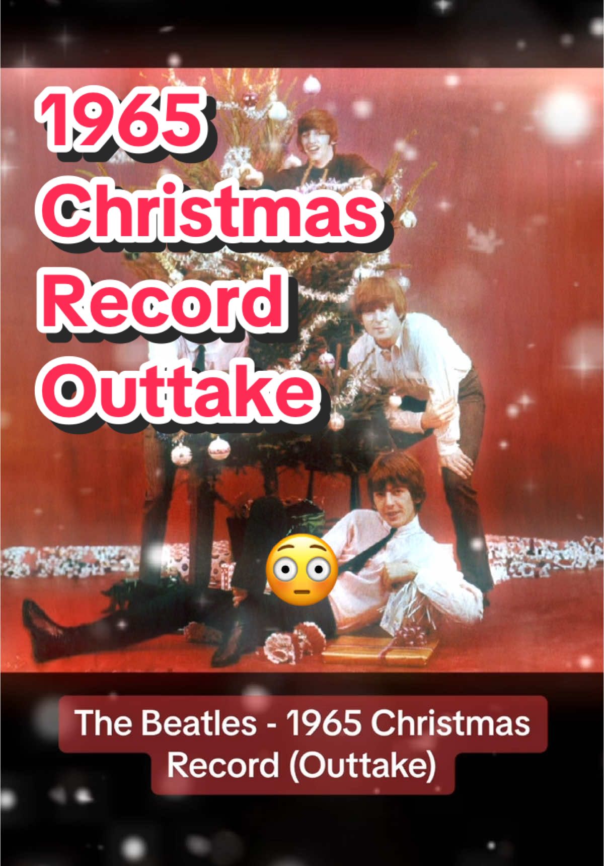 Wonder why they didn’t include this on the fan club record that year…😳       #thebeatles #beatles #johnlennon #georgeharrison #ringostarr #paulmccartney #christmas #xmas #beatleslove #beatletok 