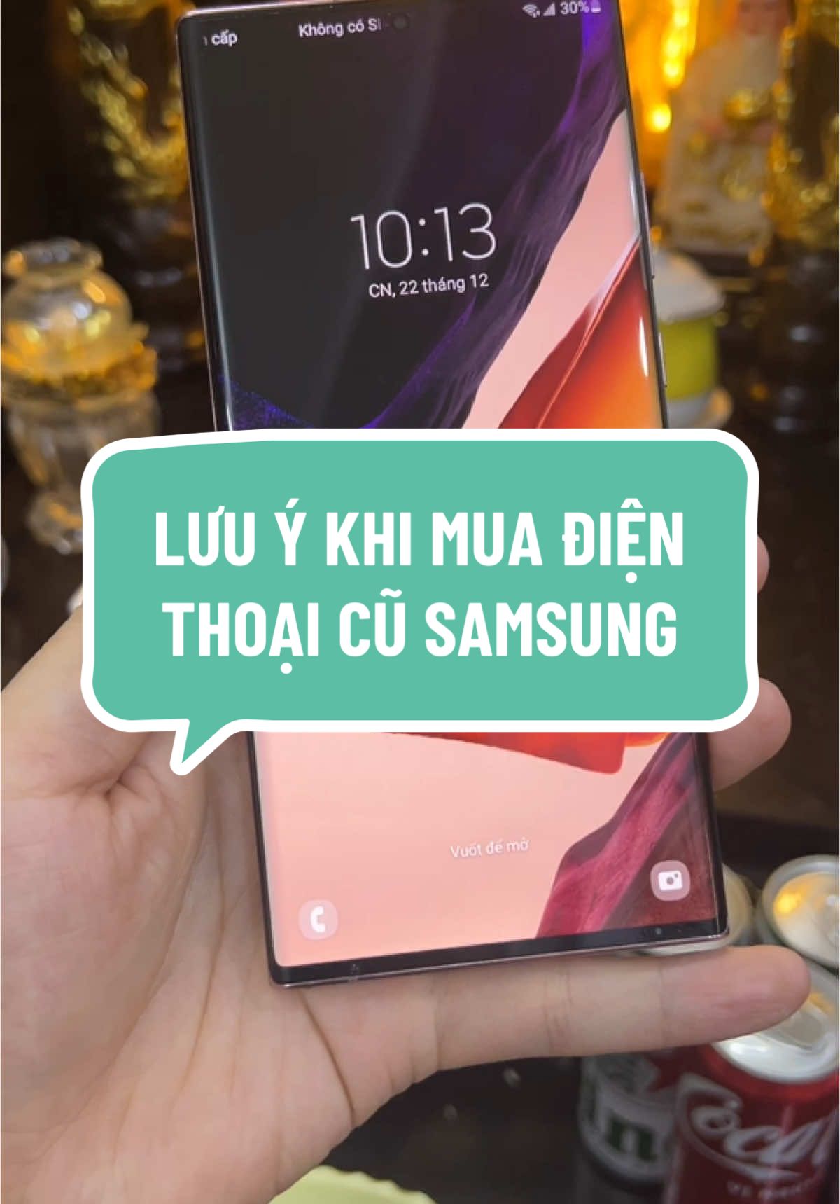 Mua điện thoại cũ samsung anh em lưu ý nhé #knox #samsung #xuhuong 