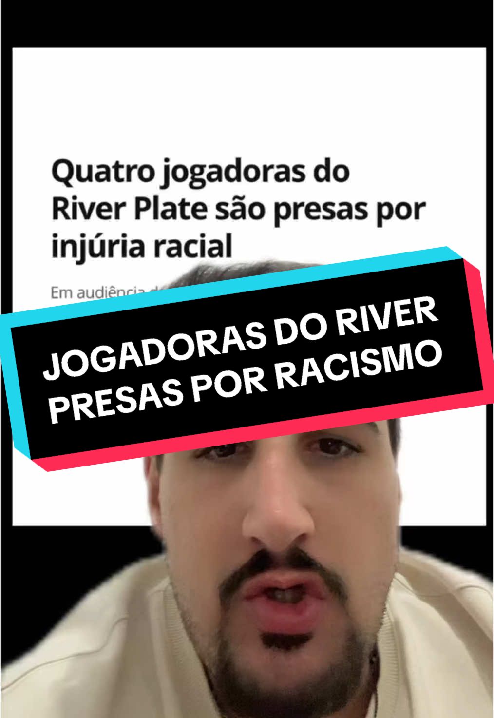 #tiktokesportes #racismo #river #prisao #gremio 