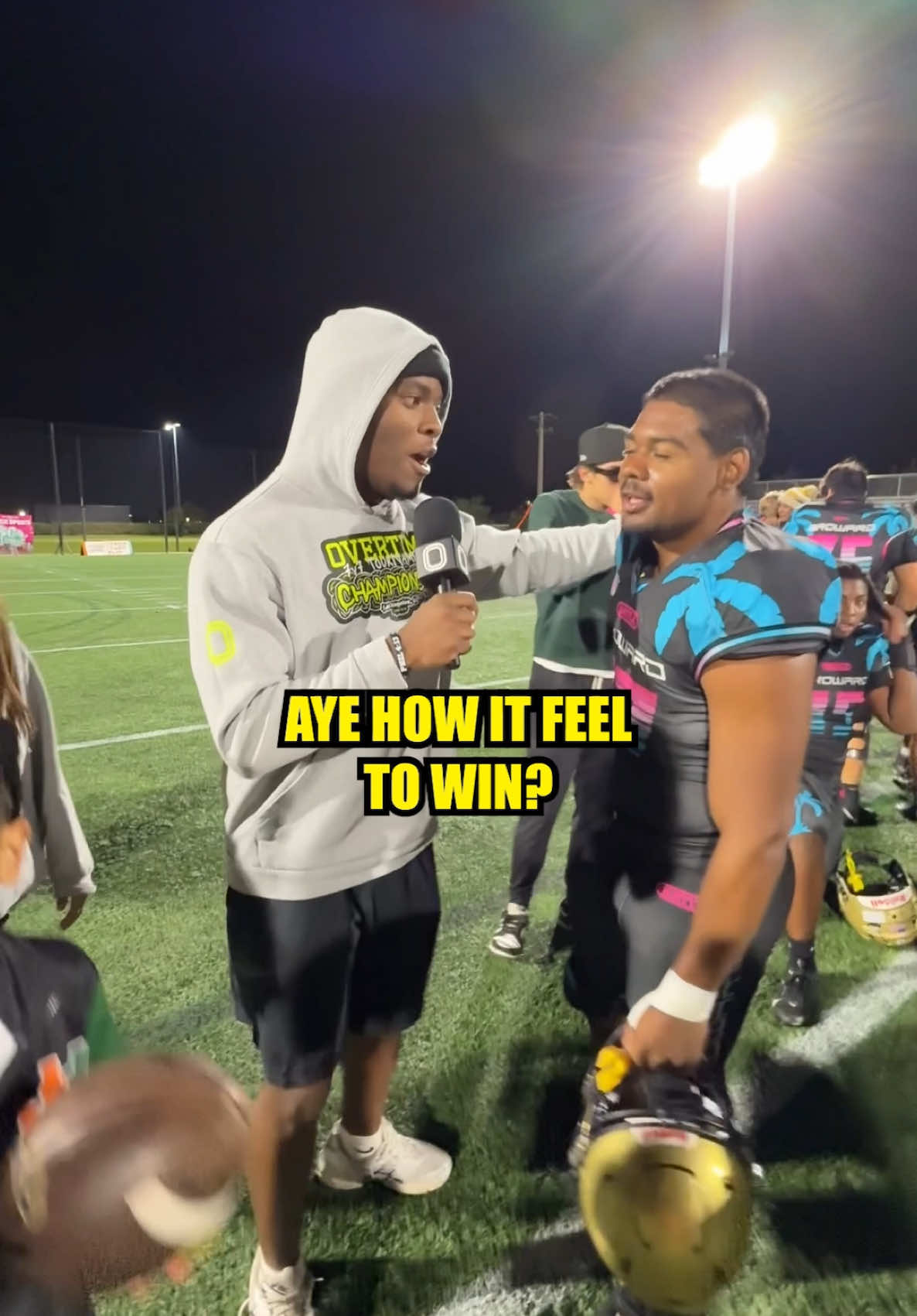 954 ON TOP!!! 🔥 #florida #allstargame #highschool #d1 #broward #dade #interview #football 