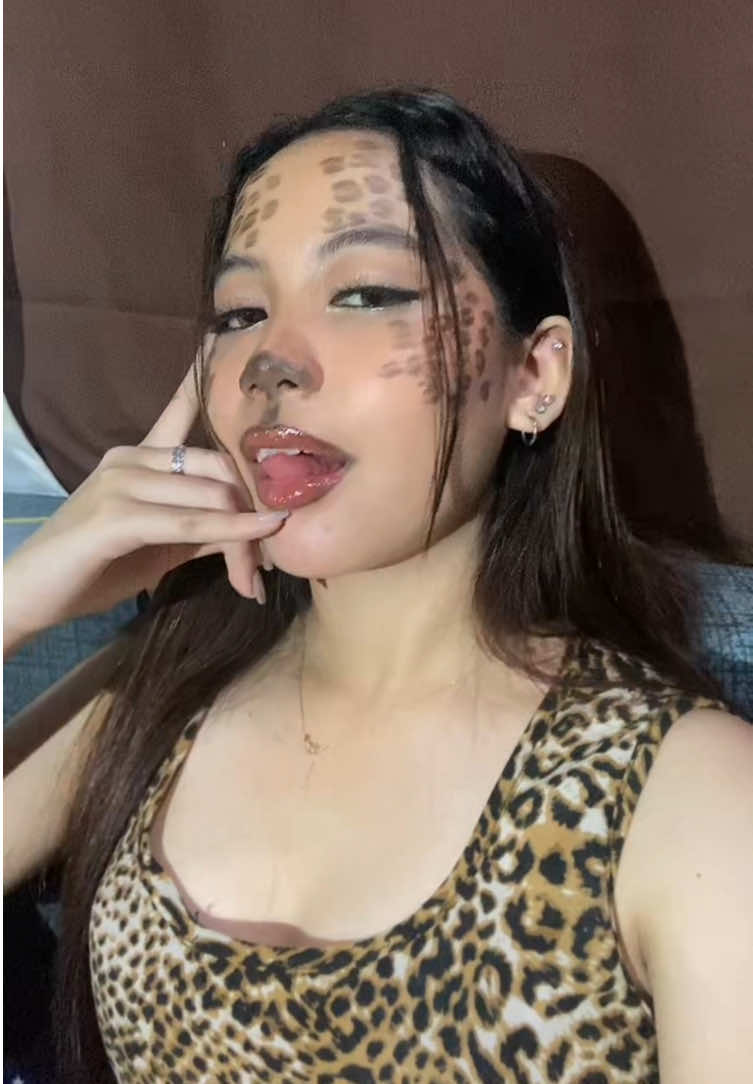 😉 #fyppppppppppppppppppppppp #4upage #leopardmakeup 