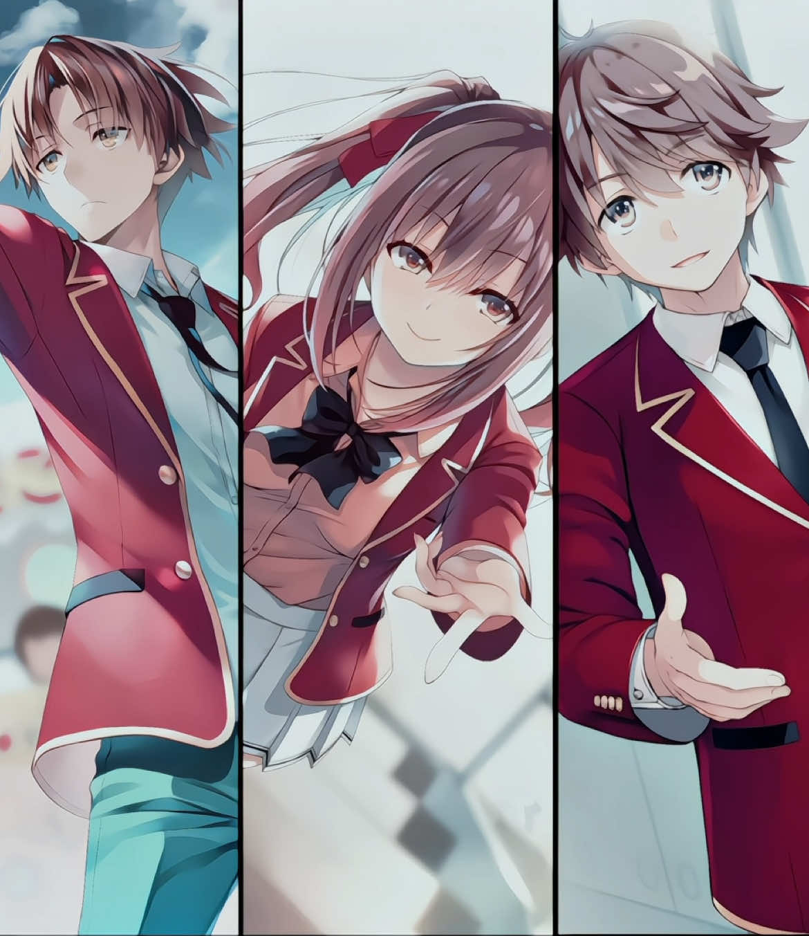 trio whiteroom #classroomoftheelite #lightnovel #ayanokouji #ayanokoji #ichika #ichikaamasawa #yagami #takuyayagami #fypシ゚ #liar_sqd 