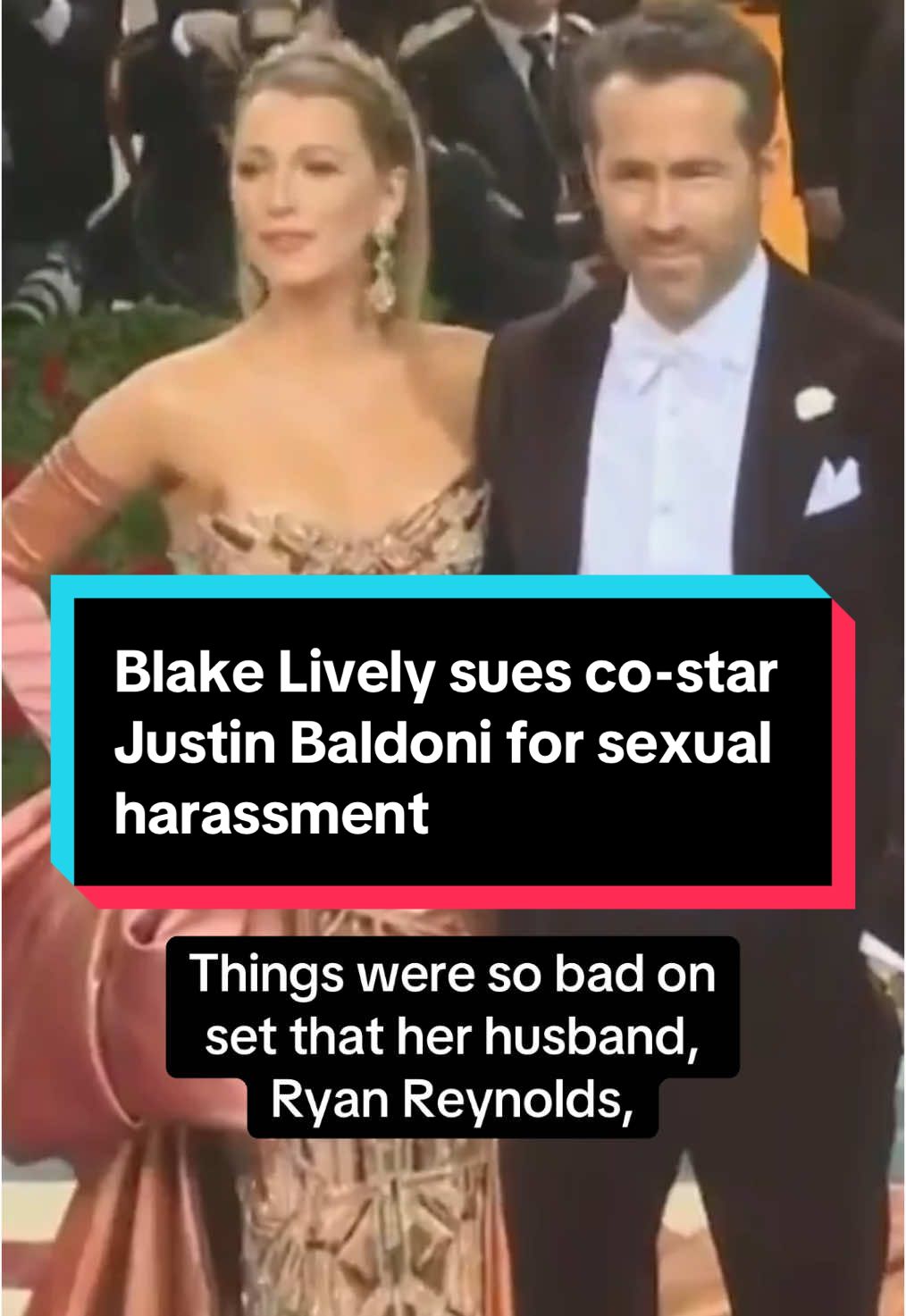 Actor Blake Lively accused her 