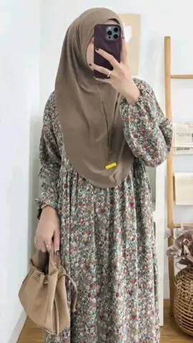 Arsy Midi Dress Set Hijab Gamis