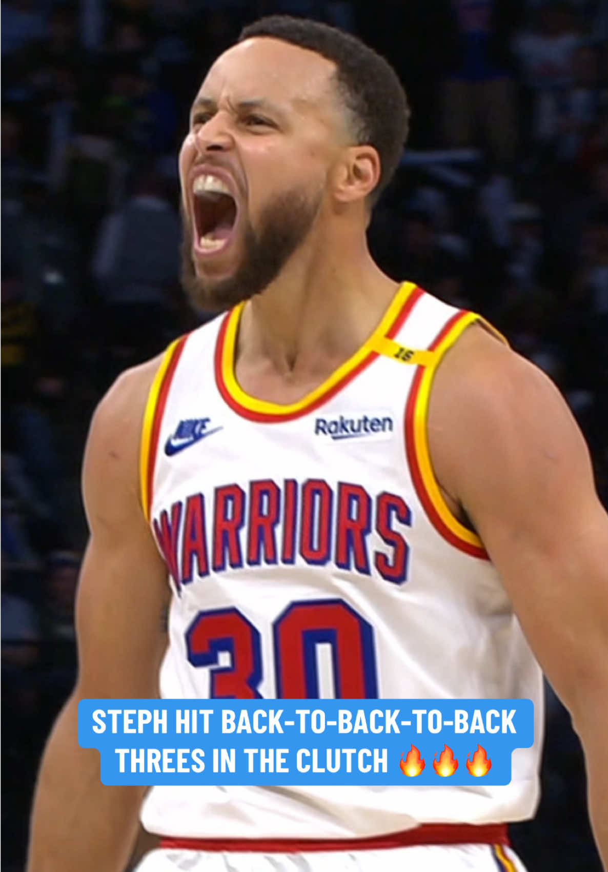 STEPH IS BACK 😤 #steph #stephcurry #NBA 