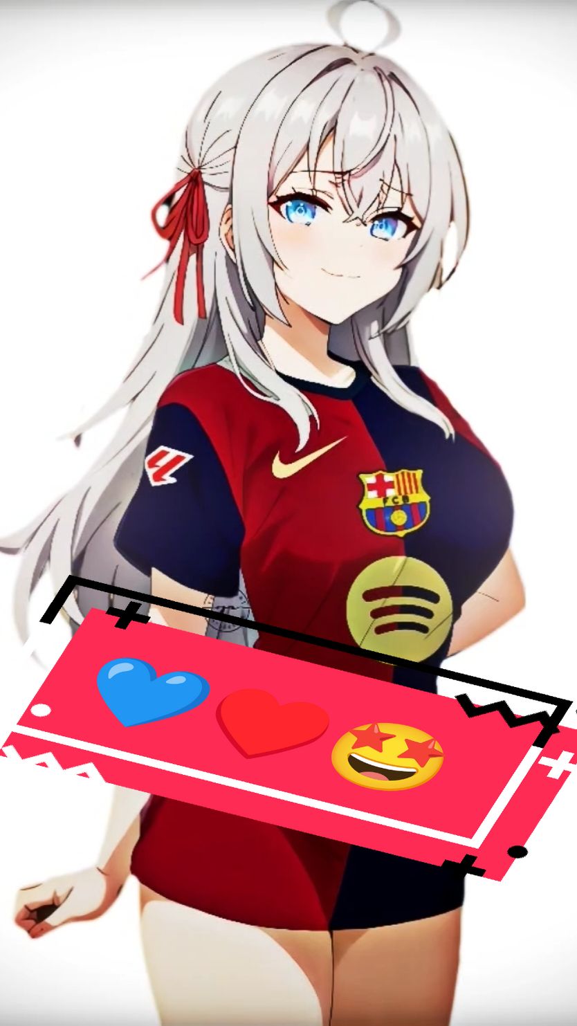 PART 111//#ALYA 💙♥️//the barcelona shirt looks wonderful on her 🤩 #alya #alyasometimeshidesherfeelingsinrussian #roshidere #fyp #alyaedit #alyasometimeshidesherfeelingsinrussianedit #roshidereedit #am #alightmotion #xyzcba #dex_motion 