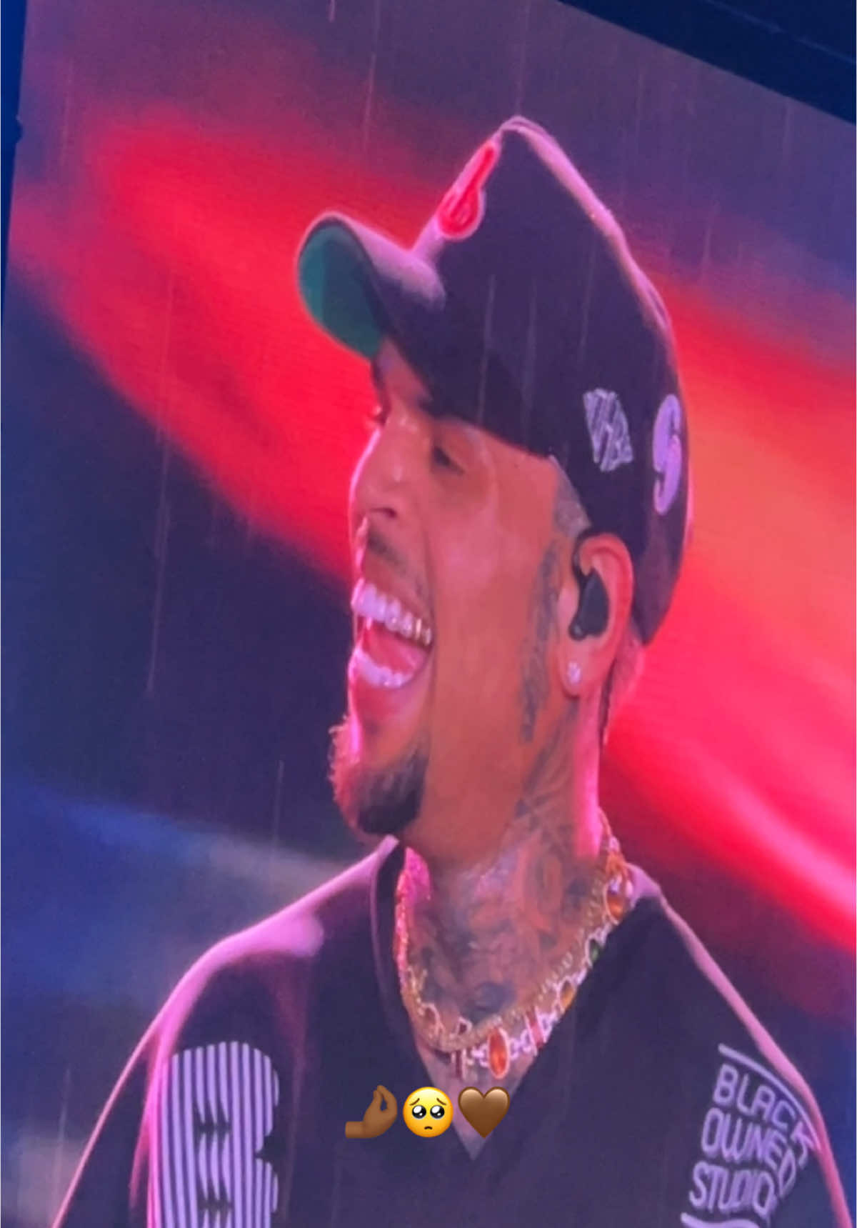 Eu gravei a melhor parte! 🖤 #chrisbrown #teambreezy #chirsbrownbrasil 