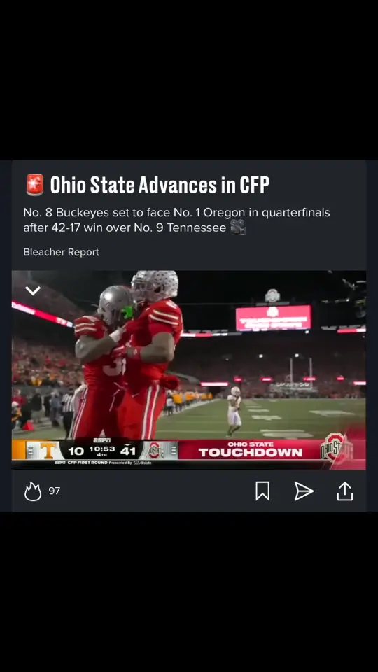 All you Tennessee fans that came up here! Enjoy singing rocky top with tears rolling all the way back home! Hahahaha 😂🤣😂🤣😂#buckeyes #ohiostate #CollegeFootball #football #gameday #tennesseeoverrated #tennessesucks 