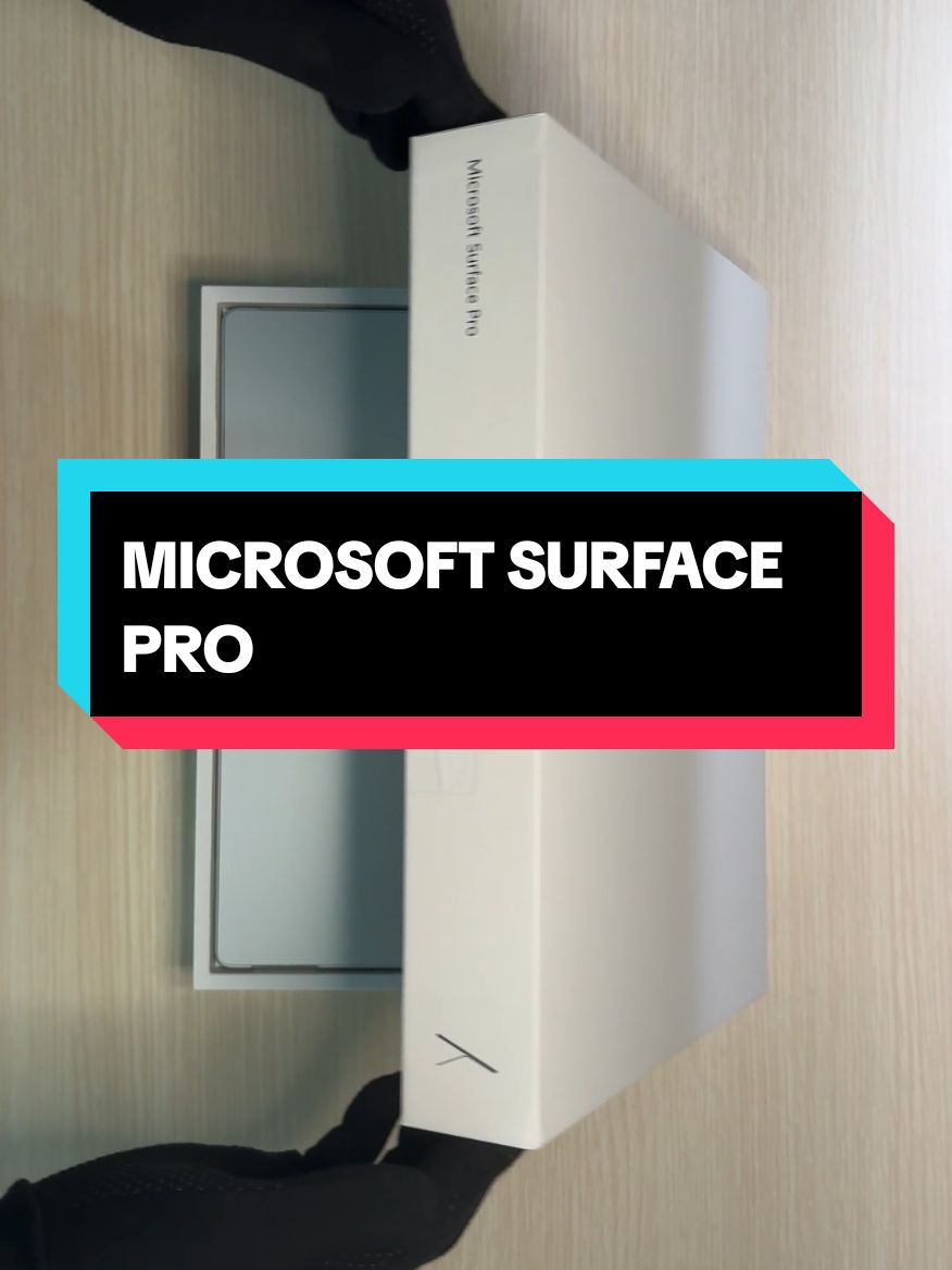 MICROSOFT SURFACE PRO#asmr #unboxing #fyp #microsoft #microsoftsurface #laptop #microsoftsurfacepro 