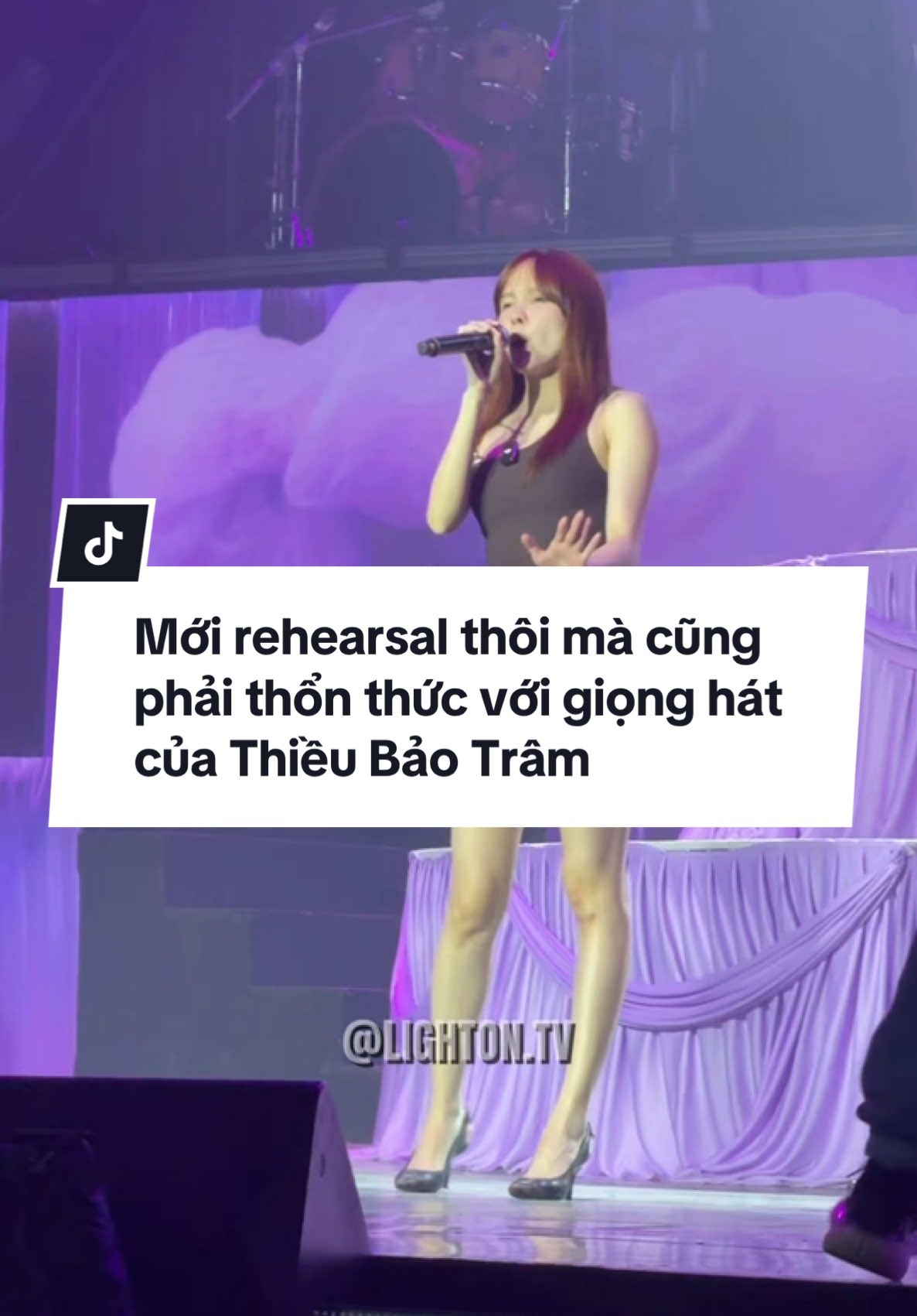 Mới rehearsal thôi mà cũng phải thổn thức với giọng hát của Thiều Bảo Trâm💕😍  #lightontv #trend #thieubaotram #ChiDep #ChiDepDapGio #tiktokgiaitri #vbizspotlight #showbiz 