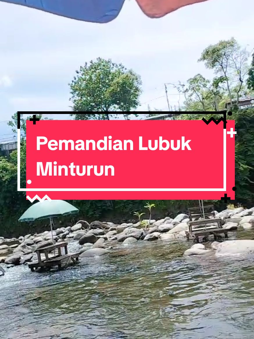 Pemandian Lubuk Minturun Padang #kampungku  #pemandianlumin  #fypシ゚viral 