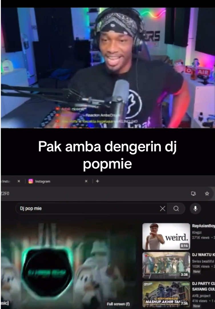 Pak amba kegirangan lho ya dengerin dj popmie😹 #fyp #ambatukam #jomok #popmie #djambatukam #djpopmie