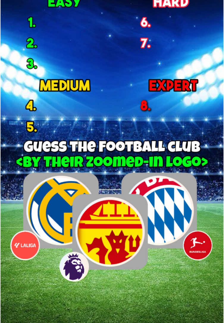 Part 134|Can you guess the football clubs by their zoomed in logo’s?|#football #footballquiz #footballtrivia #Soccer #quiz #Usa