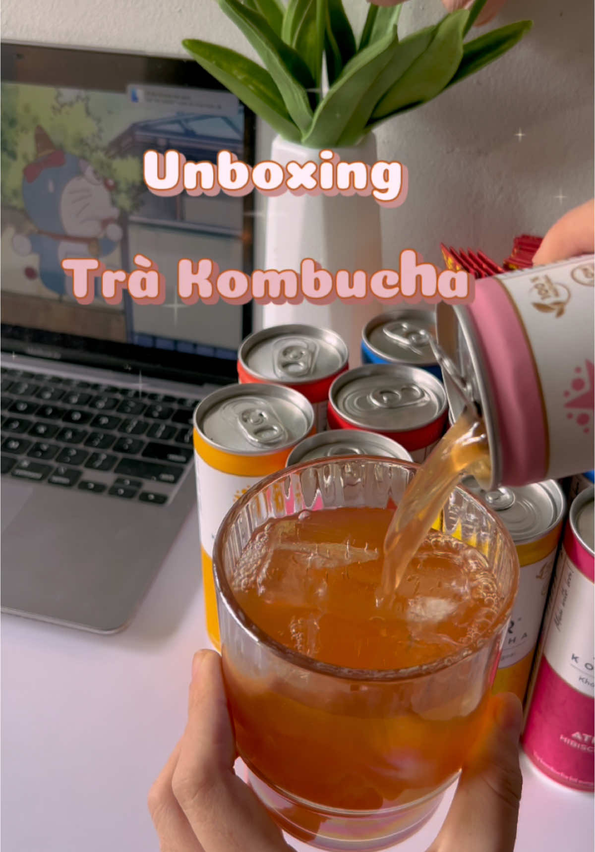 Uống trà này Tết siêu ngon luôn, mua nhanh kẻo hết hàng nha mấy bà #trakombucha #kombucha #scoby #tet 