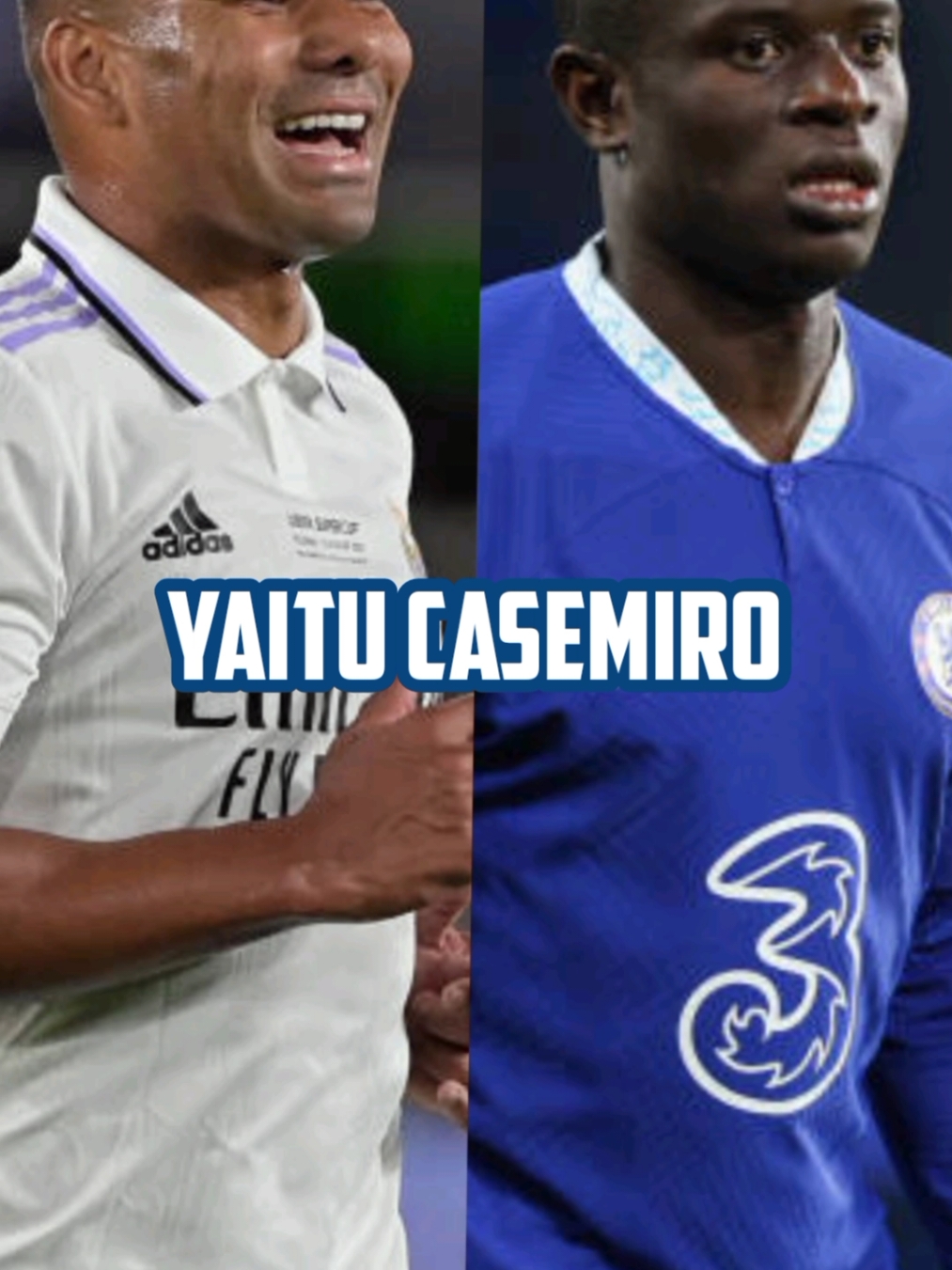 Lo pilih Kante atau Casemiro? #Kante #casemiro