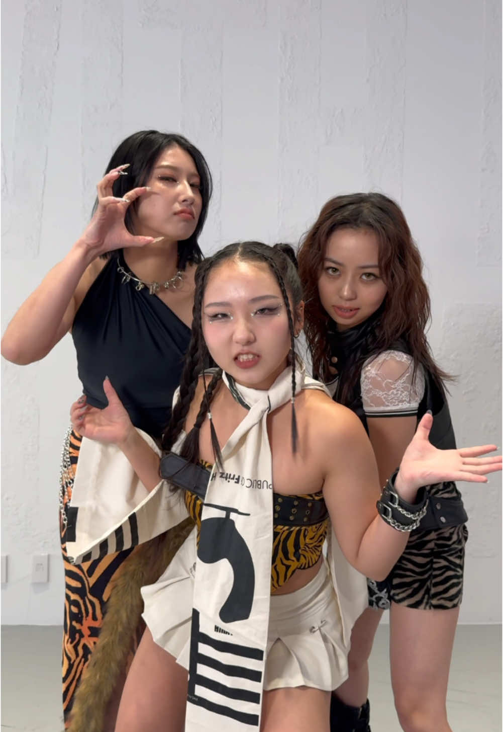 ◥◣ No No Girls ◢◤ Tiger🐅❤️‍🔥 CHIKA, KOKONA, MOMOKA #NoNoGirls #NNG #ノノガ #NoNoGirls_Tiger  #バズリズム #ちゃんみな #CHANMINA #챤미나 @ちゃんみな　CHANMINA  #SKYHI @SKY-HI  #BMSG