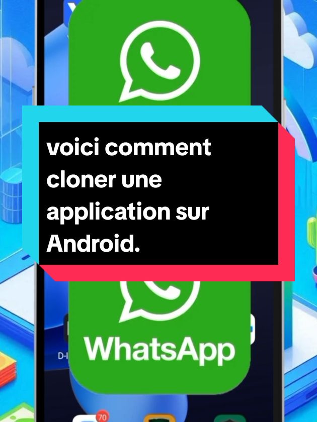 voici comment cloner une application sur Android  #application #cloner #astuce #android #smartphone #tutorials 