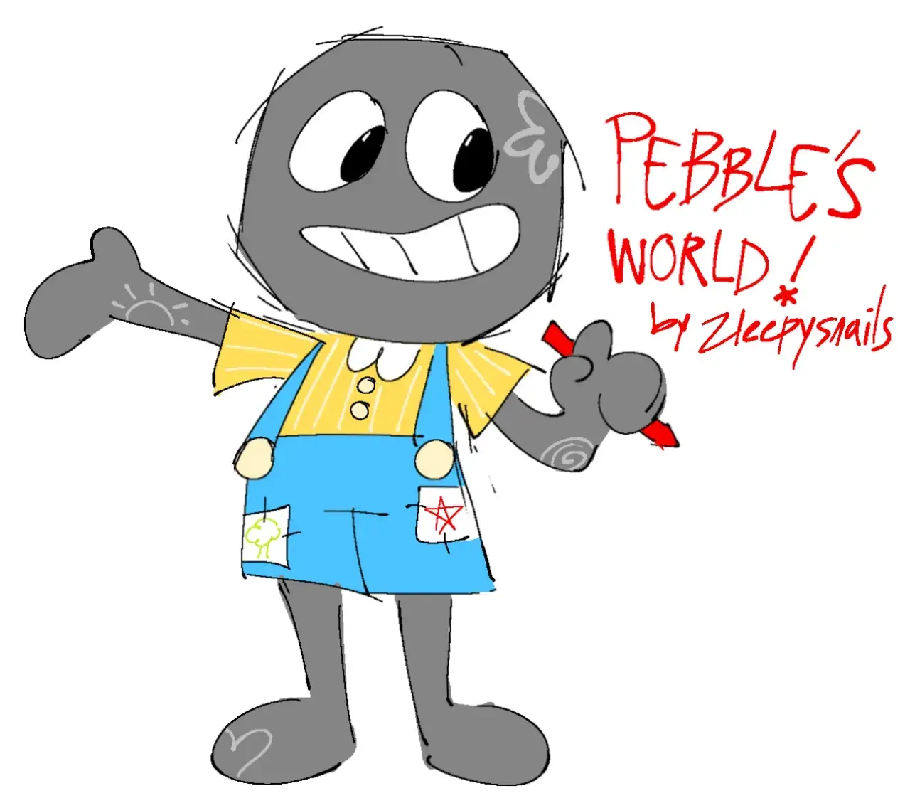 au where pebble is a toon and everyone is a dog. thats it #dandysworld #dandysworldau