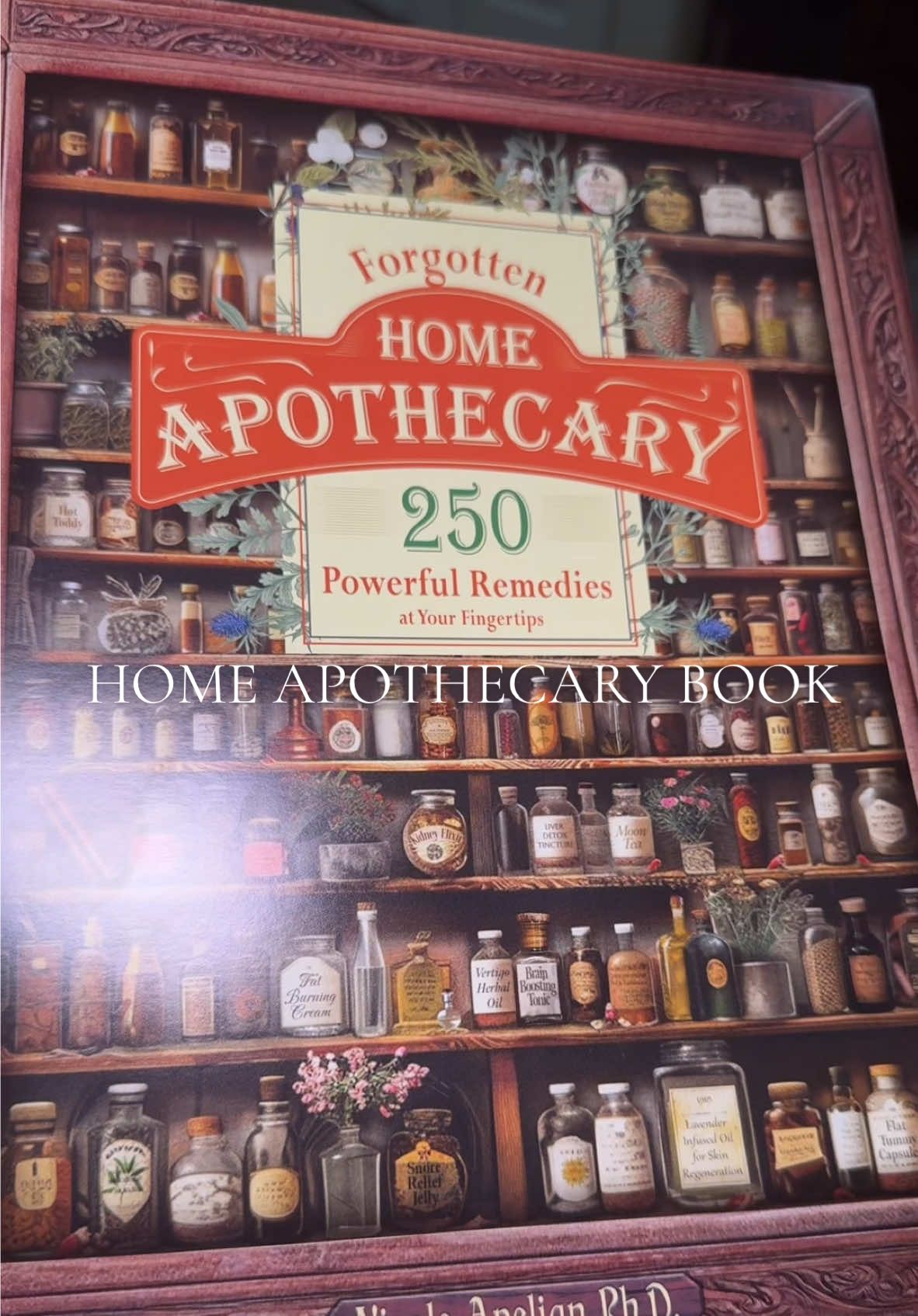 The forgotten home apothecary book has a wealth of information that can help everyone! #homeapothecary #forgottenhomeapothacary #apothecary #homeapothecarybook 